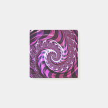 Rosa och svart Spiral Illusion