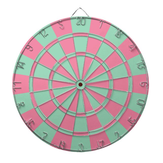 Rosa och ton darttavla (Framsidan)