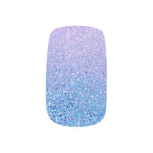 Rosa och turkos Ombre Shimmer