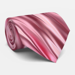 Rosa- och vinrandar slips