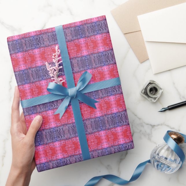 Rosa och violett presentpapper (Gifting)
