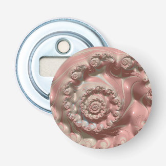 Rosa och vit 3D fraktal ~ Flasköppnare