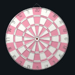 Rosa och vit blek darttavla<br><div class="desc">Blekens Rosa och Vita hamnen</div>