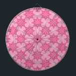 Rosa och vit darttavla<br><div class="desc">Denna unika och snyggt rosa- och vitskrivardesign är en perfekt för att ge din samling lite elegans. Kan användas under hela året för tillfälle, säsong eller firande. Särskilt designat för dem i kärlek med all sak rosa.</div>