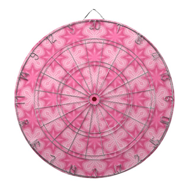 Rosa och vit darttavla (Framsidan)