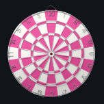 Rosa och vit mörk piltavla<br><div class="desc">Mörkens Rosa och Vita hamnen</div>