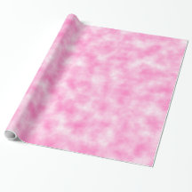 Rosa och vit pastel Tie- Dye Marbleized Clouds