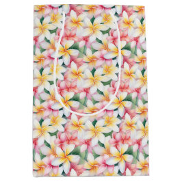Rosa och vit Plumeria-blomma