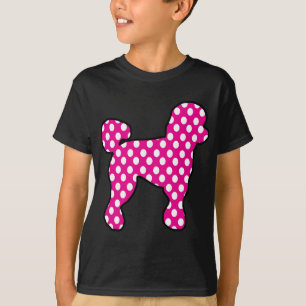 Rosa och vit polka från Pudel under 50-talet från T Shirt