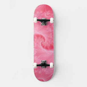 Rosa och Vit skateboard Bräda 19,5 Cm