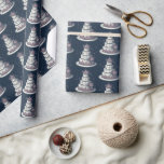 Rosa och vit tårta presentpapper<br><div class="desc">Tårta är perfekt för alla möjliga tillfällen! Vi är glada att kunna anpassa detta ytterligare för dig,  vänligen skicka oss ett meddelande för hjälp.</div>