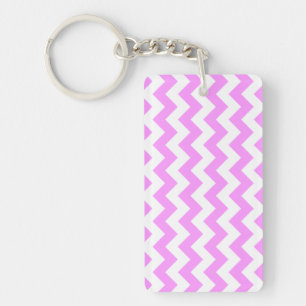 Rosa och vit Zigzag