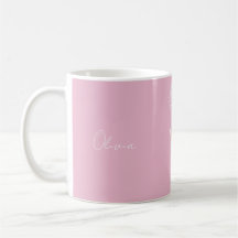 Rosa och vita peonies, efternamn Mugg