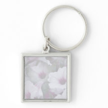 Rosa och vita Petunias