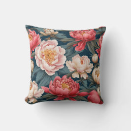 Rosa och vita ponnyer Oriental Kudde