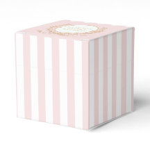 Rosa och vita randiga Paris Glam