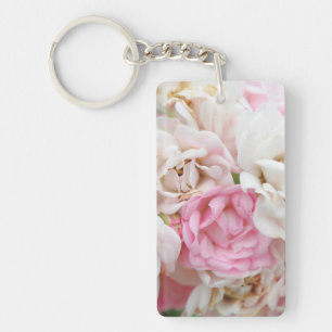 Rosa och vitblommor