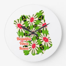 Rosa och vitblommor Mönster