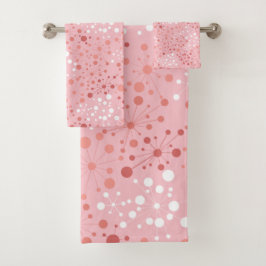 Rosa- och vitMitt--Århundrade Retro moderna