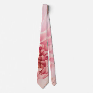 Rosa och White Dahlia Neck Tie Slips