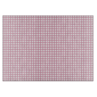 Rosa och White Gingham