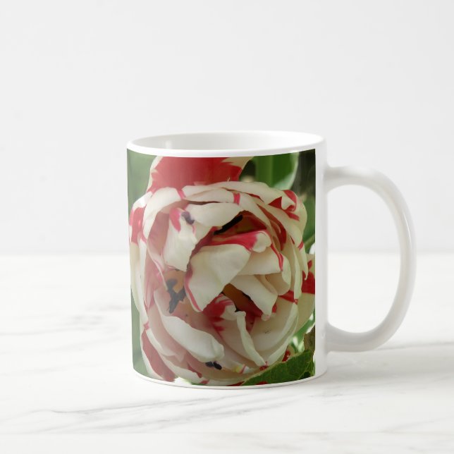 Rosa och White Tulip Mugg (Höger)