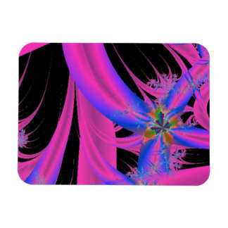 Rosa Octopus Abstrakt Magnet