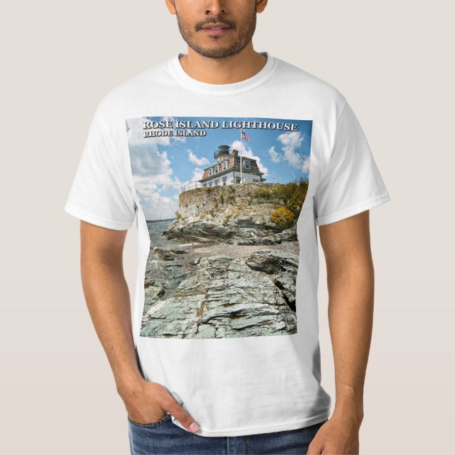 Rosa öfyr, Rhode - ö T-shirt (Framsida)