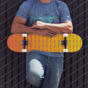 Rosa Öga Solskateboard Mini Skateboard Bräda 18,5 Cm