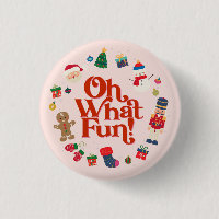 Rosa Oh What Roligt jul Birthday Favors?