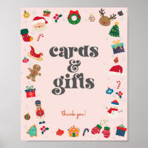 Rosa Oh What Roligt Winter jul Card and Gifts