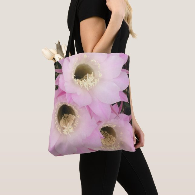 rosa ökenblad  tygkasse (Närbild)