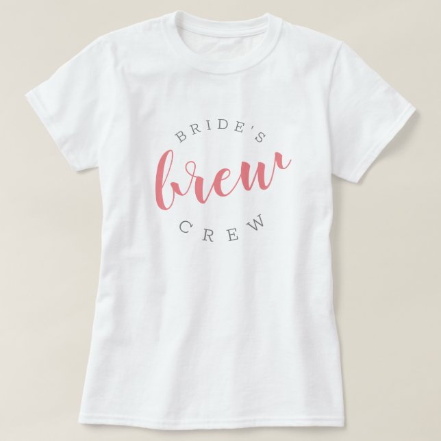 Rosa ölbryggeri temad möhippa t shirt (Design framsida)