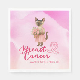 Rosa om blåsbildning om bröstcancer pappersservett