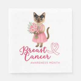 Rosa om blåsbildning om bröstcancer pappersservett