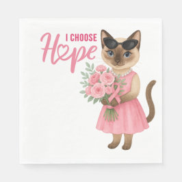 Rosa om blåsbildning om bröstcancer pappersservett