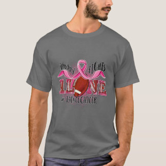 Rosa om bröstcancer Ribbon Breast Cancer A T Shirt