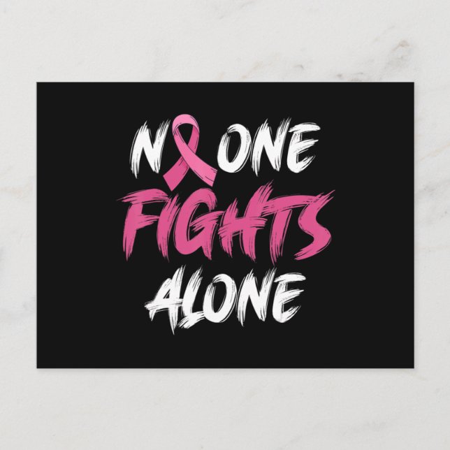 Rosa om bröstcancer Ribbon T- Shirt80 Vykort (Framsida)