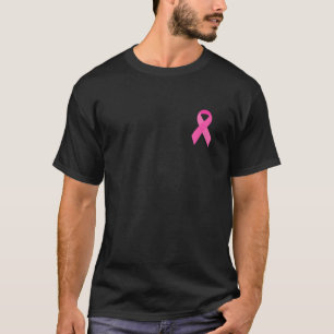 Rosa om bröstcancermedvetande Ribbon Boxing Handsk T Shirt
