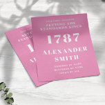 Rosa om inbjudan till födelsedagstjänst i budgeten flygblad<br><div class="desc">Skicka födelsedagsinbjudningar som inte bryter mot banken med vår Rosa White Flyer. Perfekt att anpassa sig till ditt eget party-tema. Den här djärva och skarpa designen har en lekfull rosa och vit mönster som säkert kommer att fånga öga. Det budgetvänliga inbjudan kommer att imponera på dina vänner och din familj...</div>