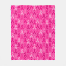 Rosa om medvetenhet om bröstcancer Ribbon Mönster