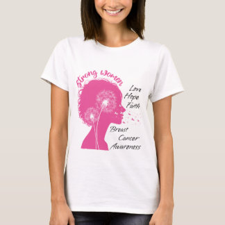 Rosa om medvetenhet om bröstcancer vid behandling t shirt