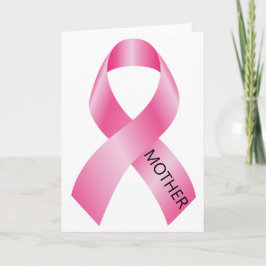 Rosa om ökad medvetenhet om bröstcancer i mor kort