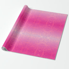 Rosa Ombre Damask Presentpapper
