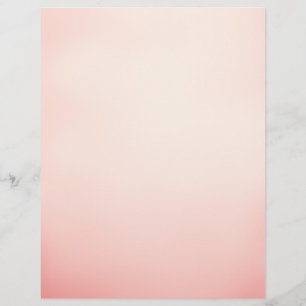Rosa Ombre Letterhead Brevhuvud