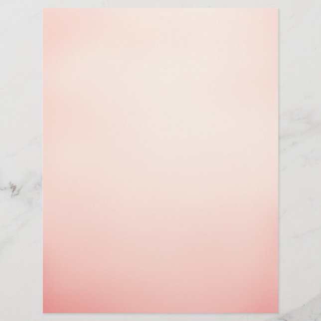 Rosa Ombre Letterhead Brevhuvud (Framsida)