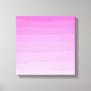 Rosa Ombre Original Art Canvastryck
