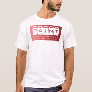 Rosa Ombre, Paint Bucket, Painter & Decorator T Shirt
