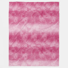  Rosa Ombre Rand Fleecefilt