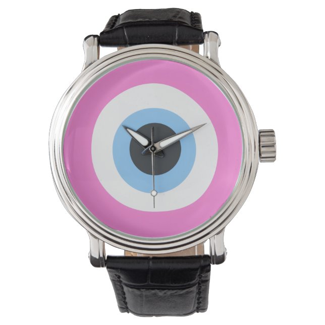 rosa onda öga armbandsur (Framsida)